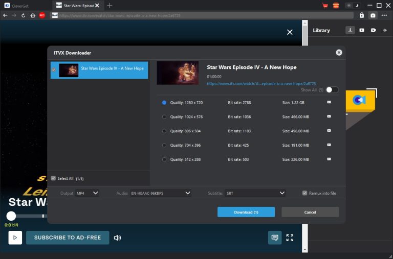 download itvx video