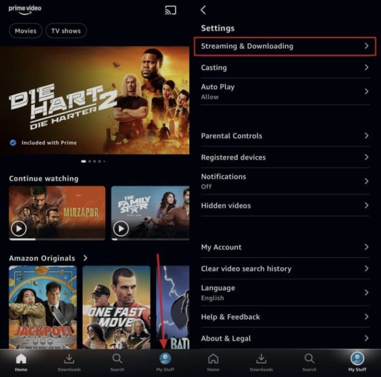 subtitles on amazon prime video