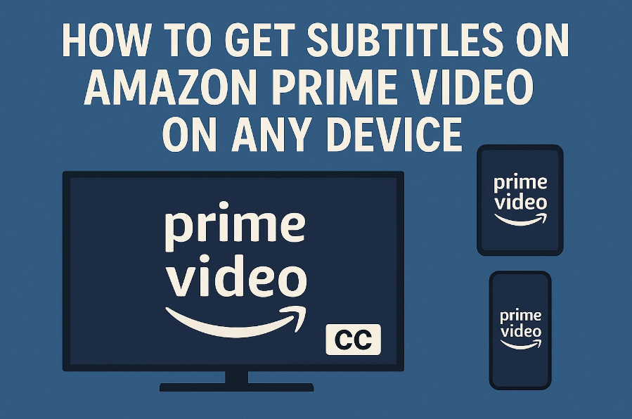 How to Get Subtitles on Amazon Prime Video on Any...