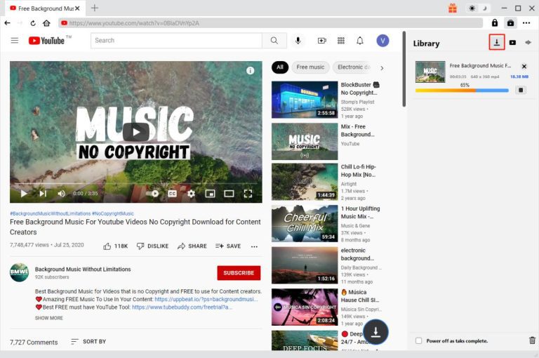 유튜브 비디오 다운로드