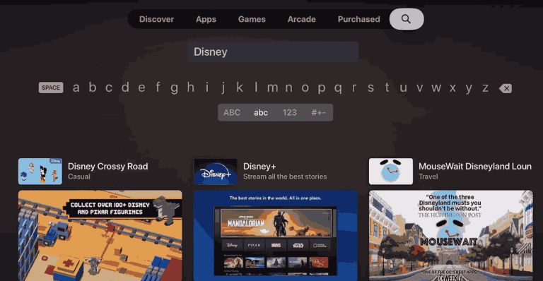 search-disney-plus-on-apple-tv