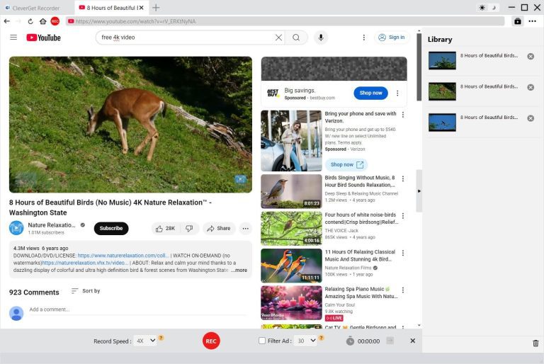 screen record crunchyroll with free video recorder