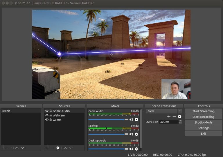 record crunchyroll with obs