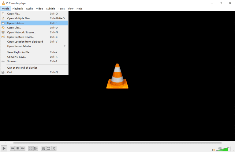 bdmv player vlc