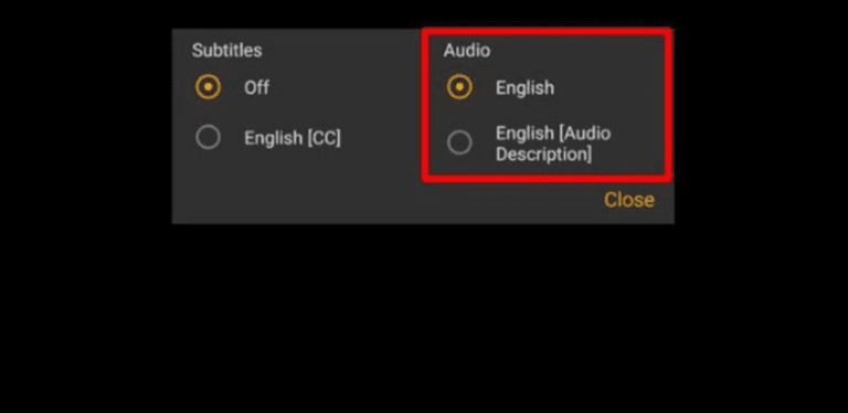 change amazon prime video playback language