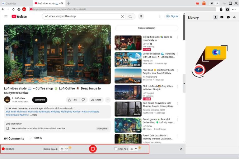 high-speed-video-recording-cleverget-start-recording