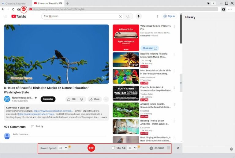 record facebook live with cleverget recorder