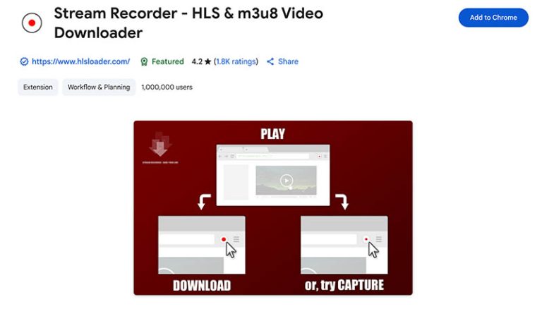stream recorder extension