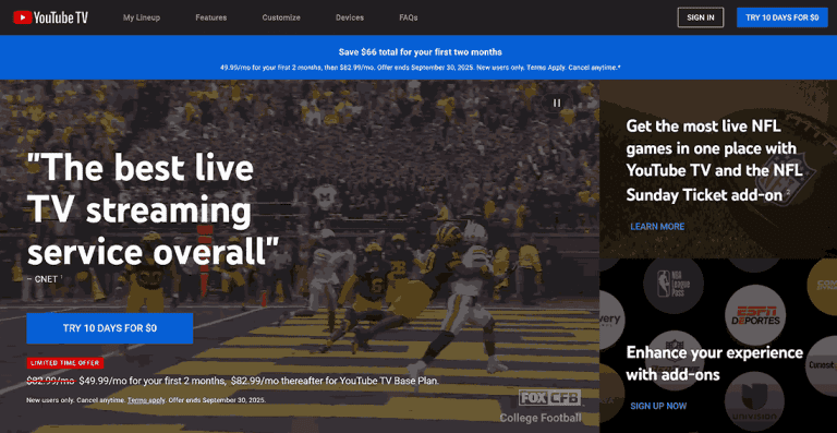 youtube-tv