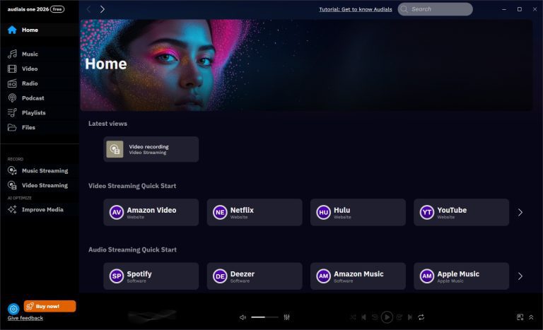 audials-one-review-interface