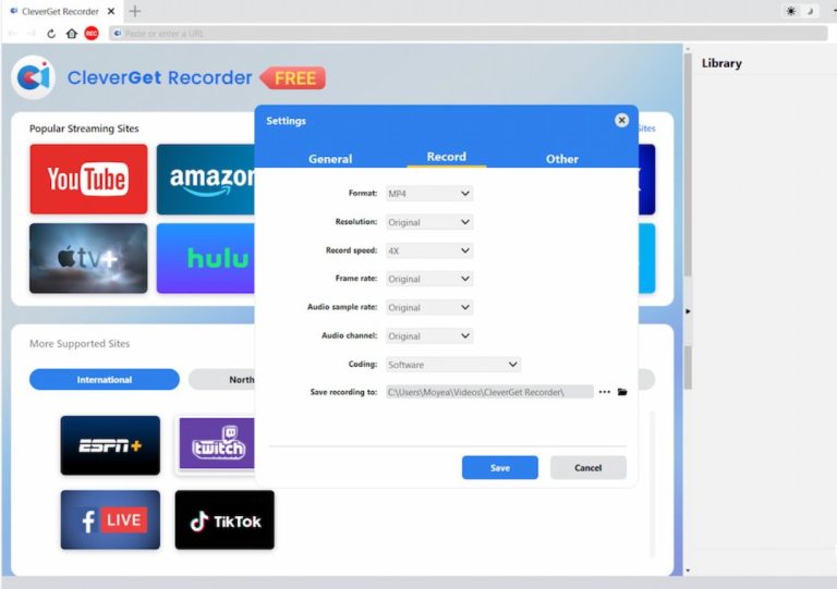 audio-setting-in-CleverGet-Recroder audio-setting-in-CleverGet-Recroder