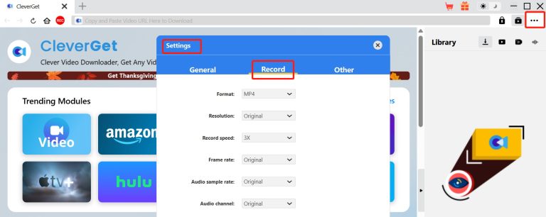 settings-steps-of-cleverget-recorder