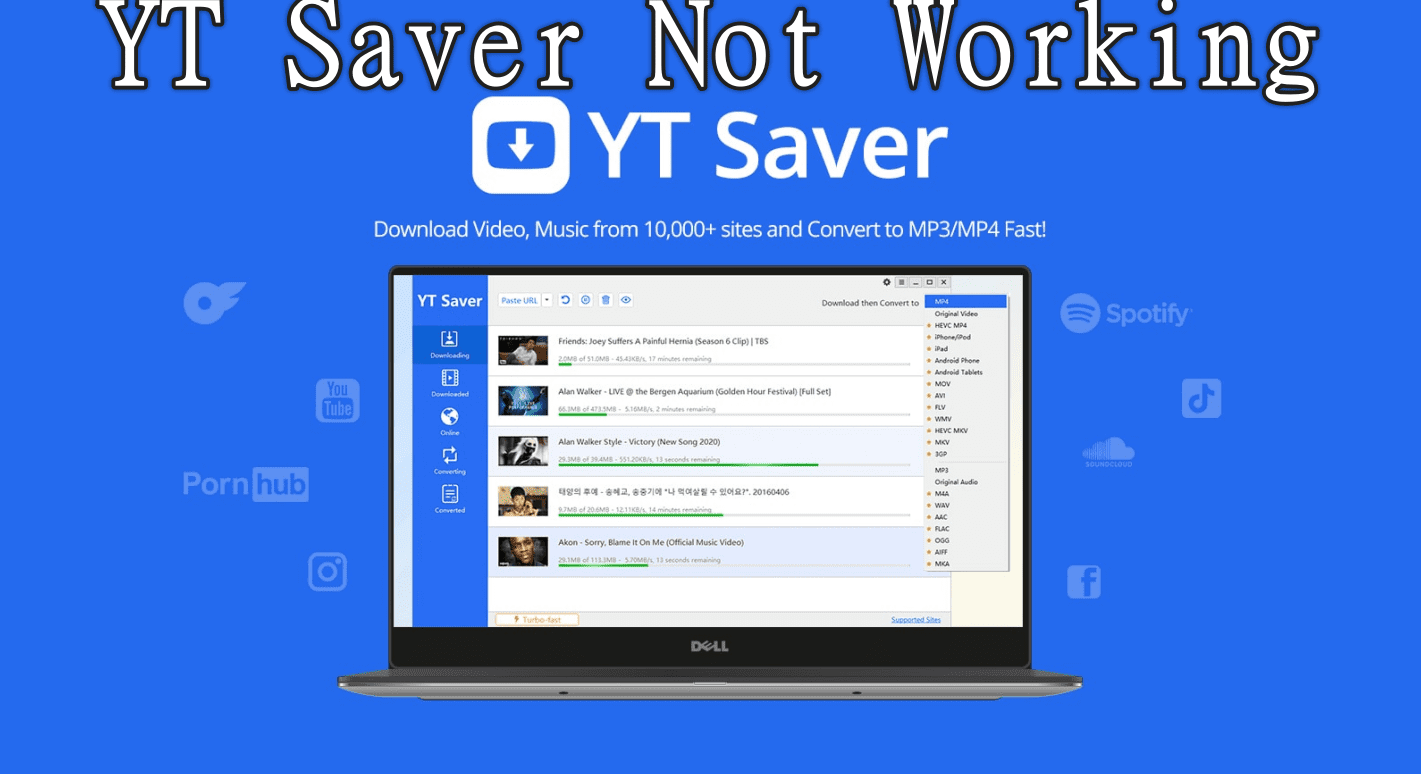 YT Saver Not Working? Reasons & YT Saver Alt...