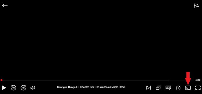 cast Netflix from laptop to TV