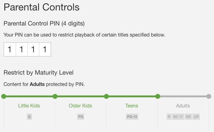 enable pin on Hulu