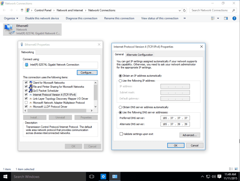 enter-smart-dns-address