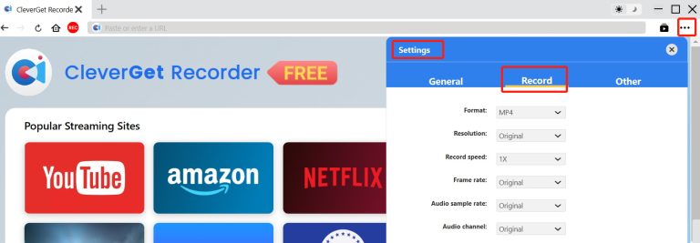 settings-steps-of-cleverget-recorder settings-steps-of-cleverget-recorder