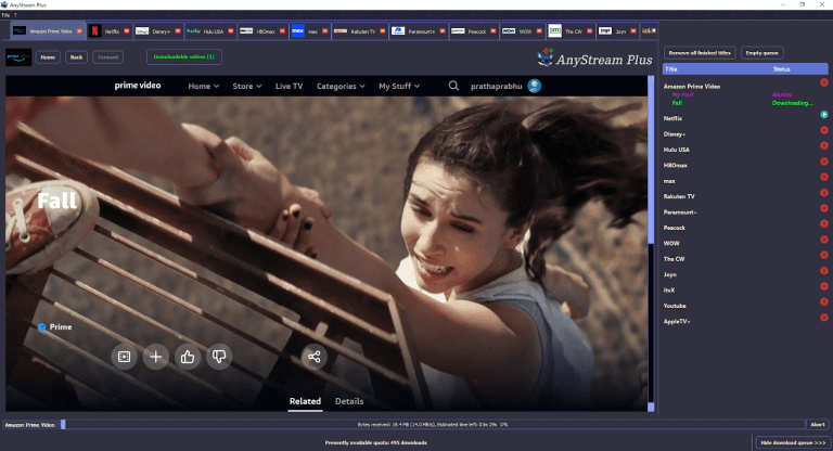 redfox-anystream-website