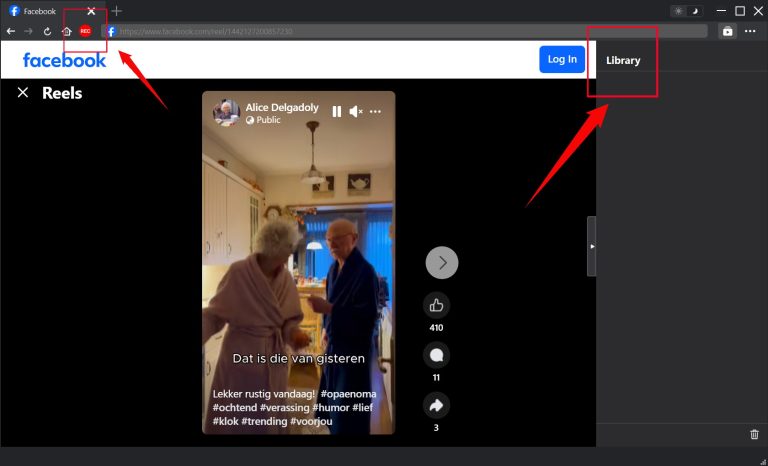 screen-record-facebook-story-cleverget-recorder