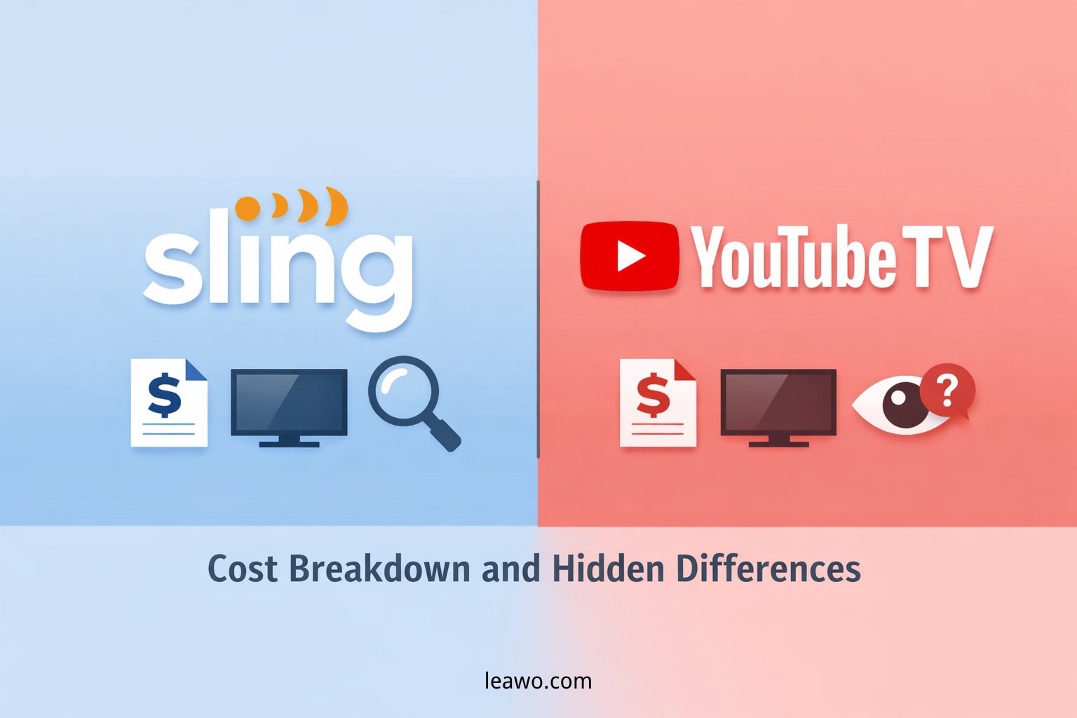Sling TV vs YouTube TV: Cost Breakdown and Hidden...
