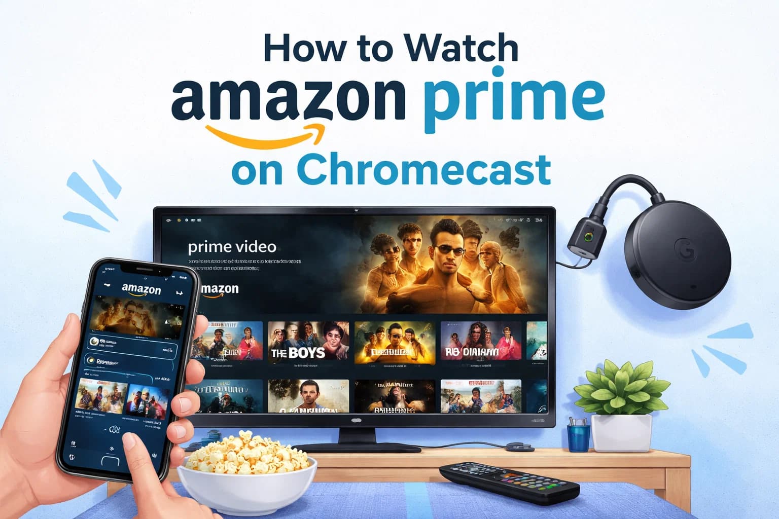 Easy Guide: How to Watch Amazon Prime on Chromecast?