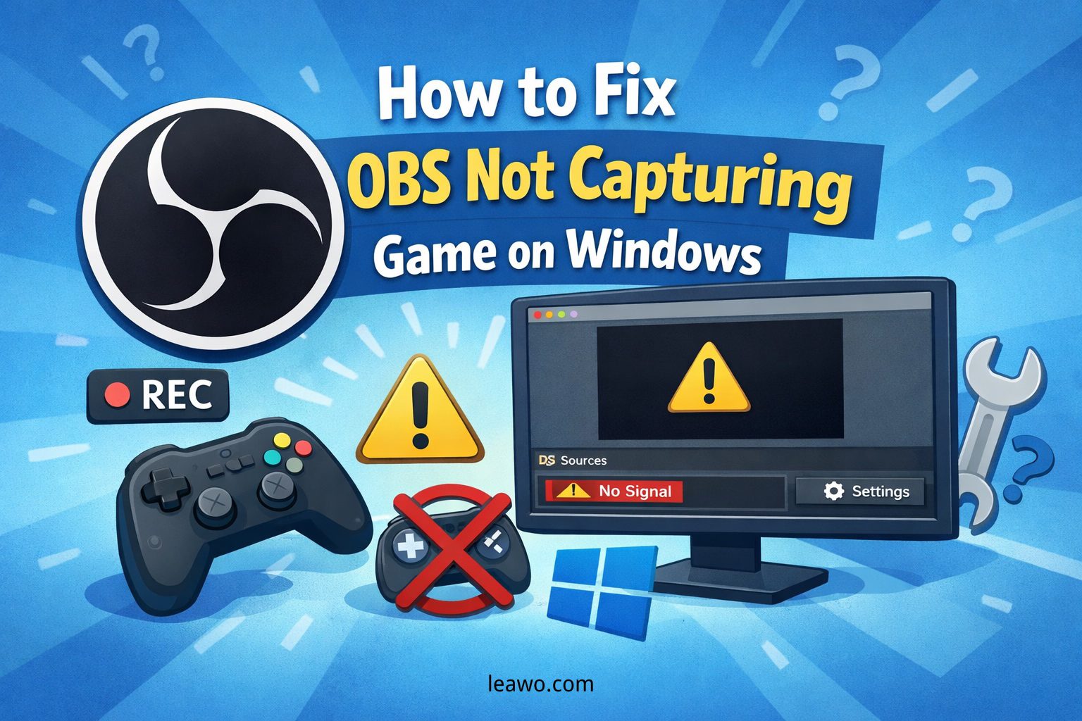 How to Fix OBS Not Capturing Game on Windows