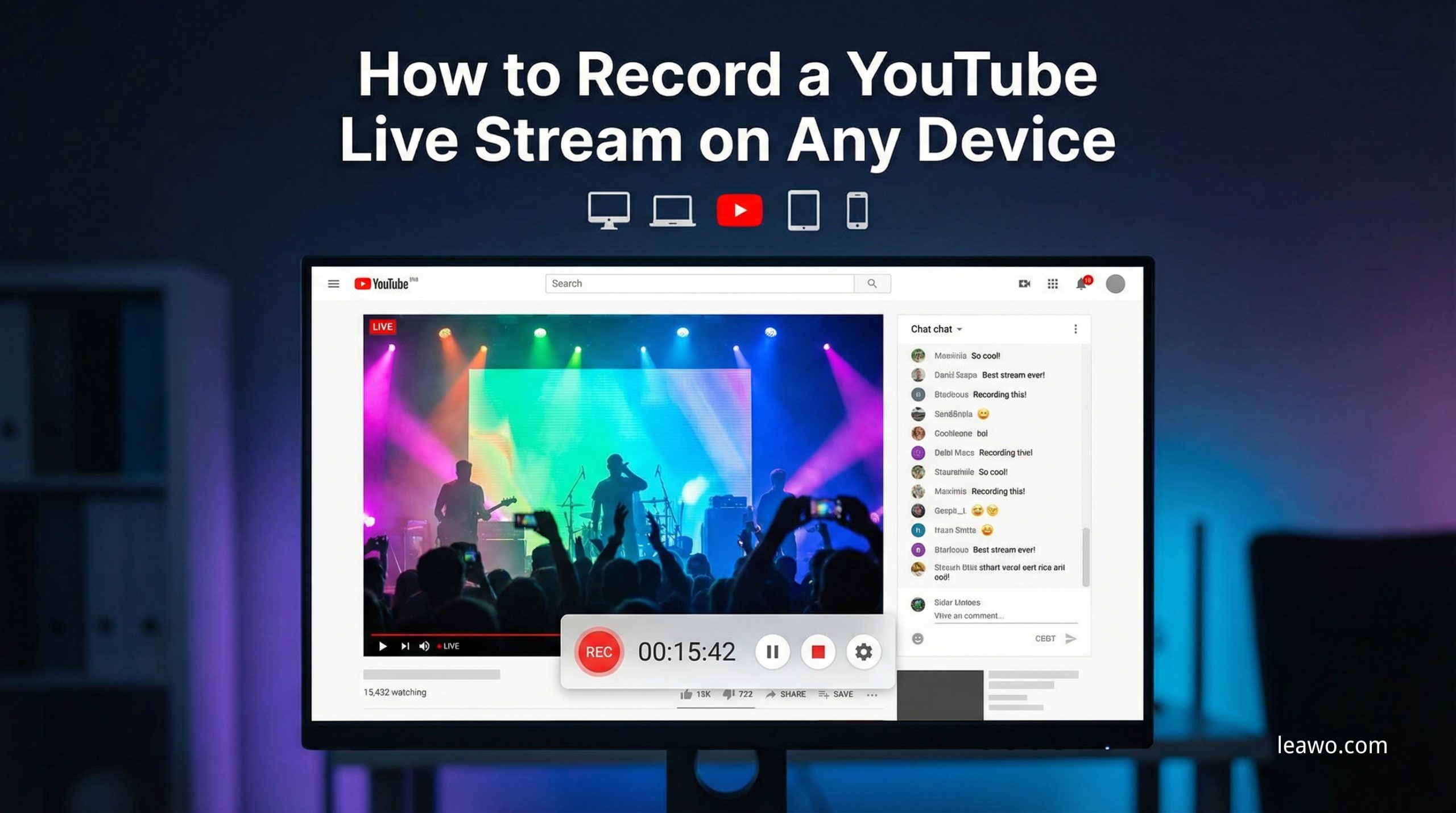 How to Record a YouTube Live Stream on Any Device...