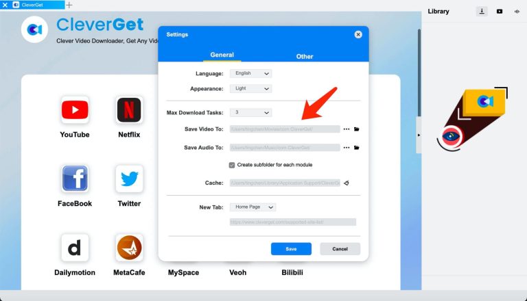 cleverget-output-settings cleverget-output-settings