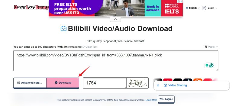 dlbunny-bilibili-downloader-interface dlbunny-bilibili-downloader-interface