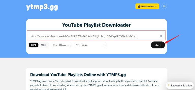 visit online ytmp3 downloader