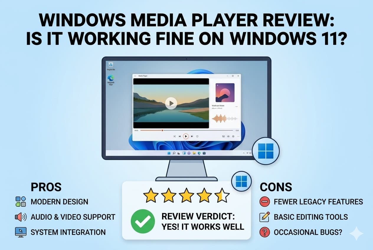 Windows Media Player Review: Is It Working on Win...