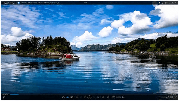 video-playing in cyberlink-power-dvd video-playing in cyberlink-power-dvd