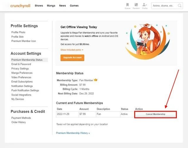 | Leawo Knowledge Center cancel crunchyroll free trial