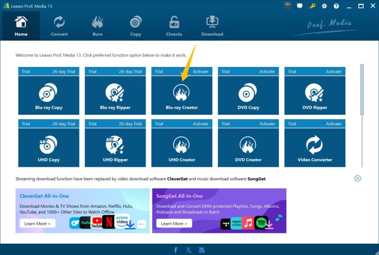 blu ray creator module