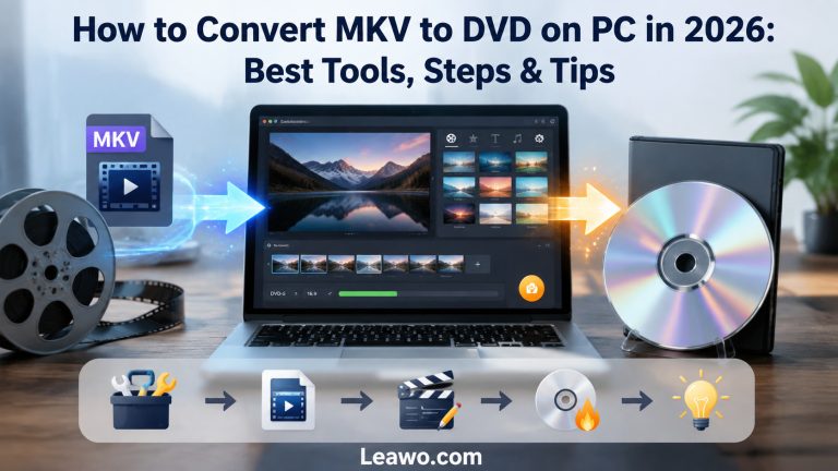 how to convert mkv to dvd on pc