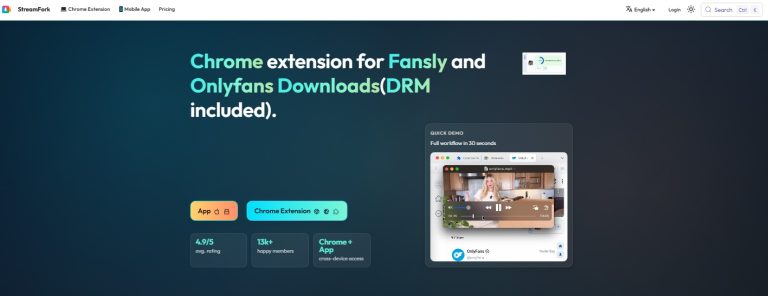 OnlyFans Downloader Streamfork Extension